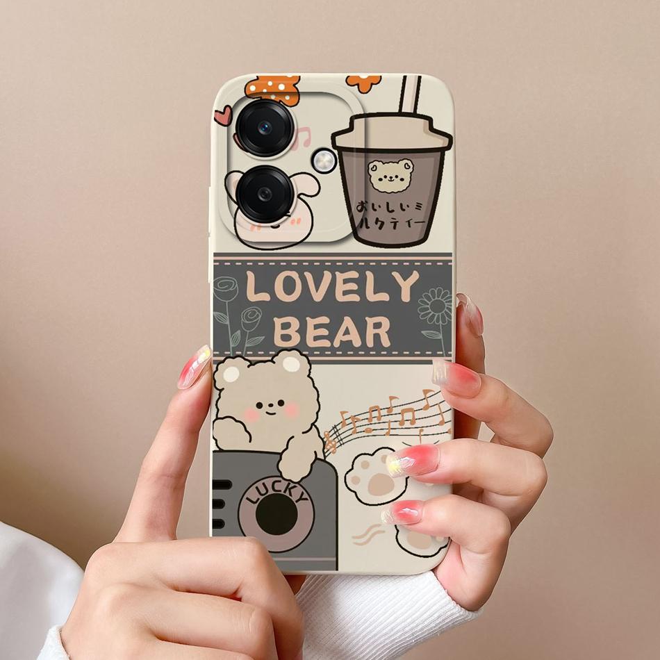 Cute Cases For Oppo A40 A40m A60 Back Cover High Quality Liquid Silicone Full Protection Soft Funda For OppoA40 OppoA60 Housing
