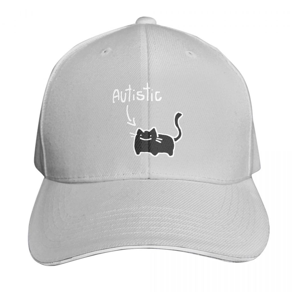 Autistic Cat Animal Cap Fashion Casual Baseball Caps Adjustable Hat Hip Hop Summer Unisex Baseball Hats