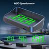 KMH MPH Car GPS Speedometer Head Display Digital HUD Speed Meter Dispaly Plug and Play for Vehicle Truck Motorcycle E-bikes