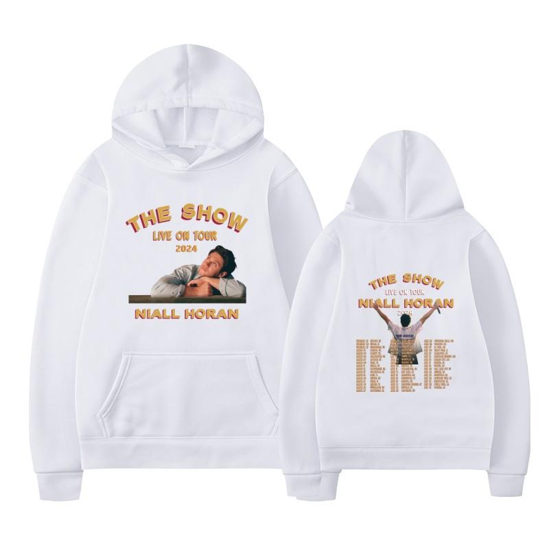 THE SHOW Letter Printed NIALL HORAN Hoodie Men's Fashion Harajuku Hoodie Hip Hop Long Sleeve Sweatshirt