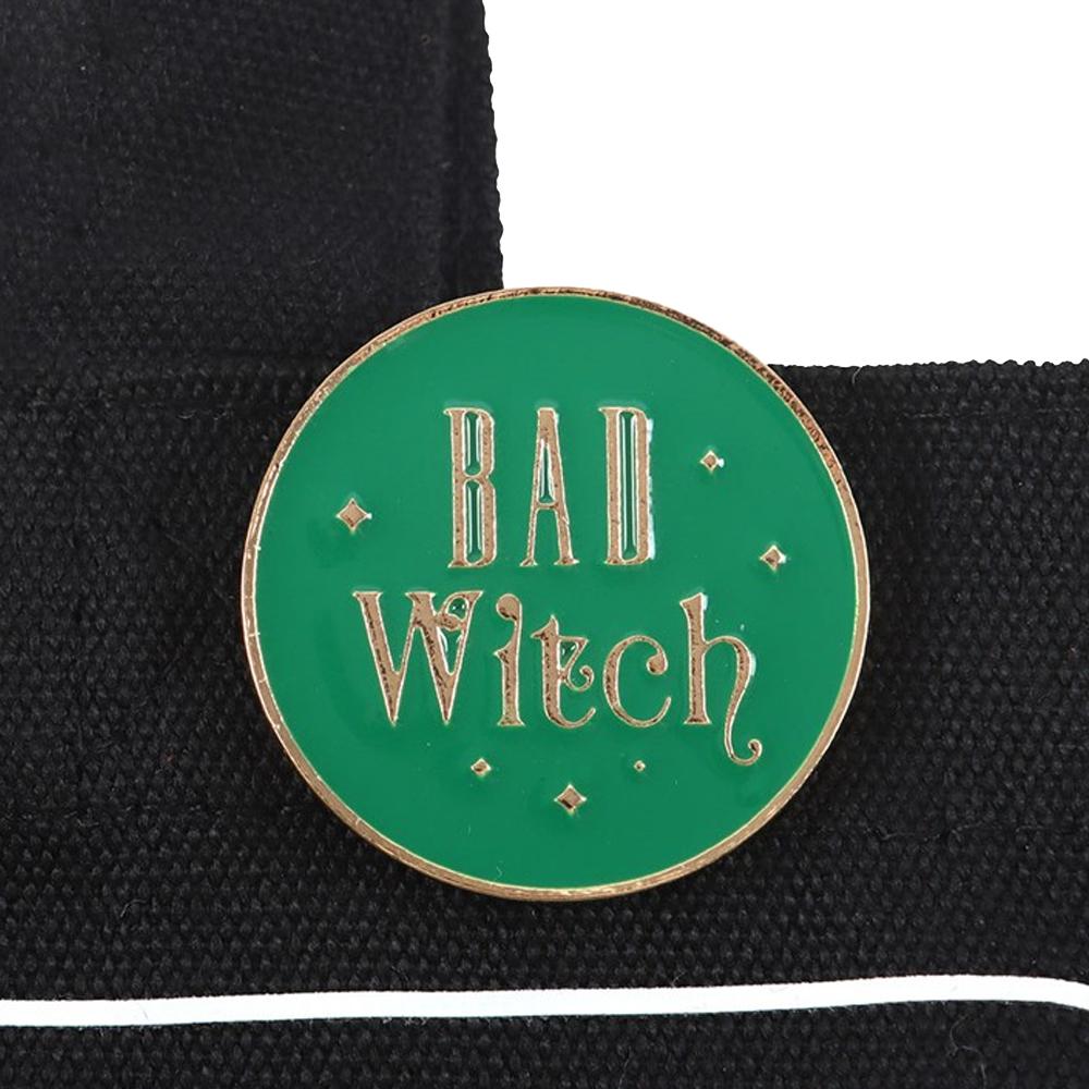 Something Different Bad Witch Social Club Polycotton Tote Bag