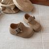 Kids Retro Birkenstock-Style Slip-On Shoes 2026 Neutral Tones Soft Sole Toddler Child Casual Loafers