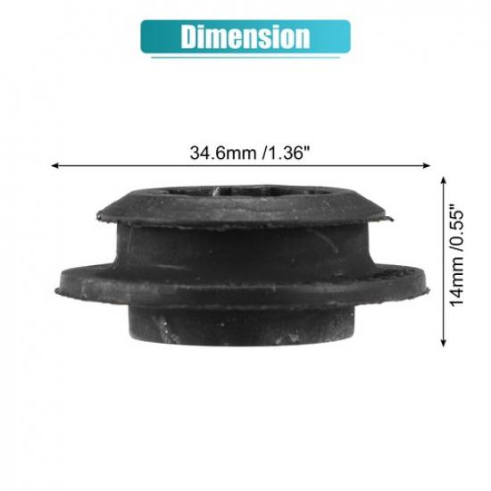 Pack of 2 For Toyota Corolla 2009- Upper Cushion Bushing Radiator Mount