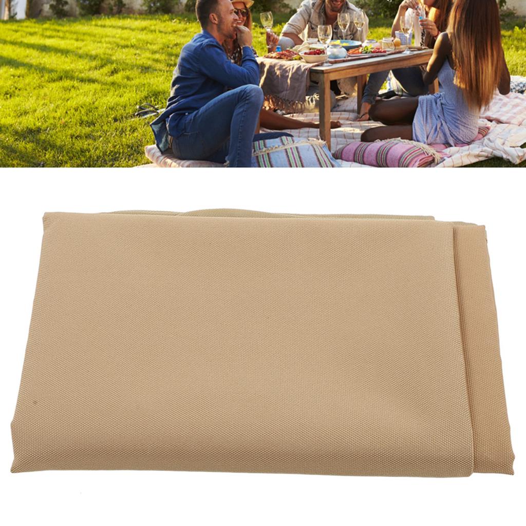 Beach Mat Portable 900D Nylon Fabric Metal Holes Soft Comfortable Picnic Blankets for Camping