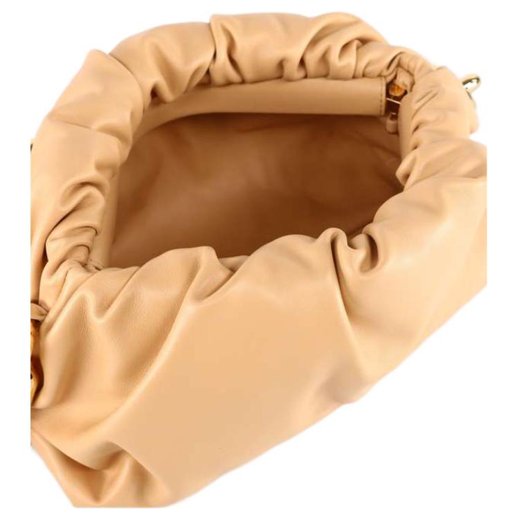 Bottega Veneta Die Kettentasche Mandel/Gold Damen Taschen Tan 620230-VCP40-2700