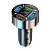 Dual USB Output 5 Ports Car Chargers Fast Charging Car Charger Adapter  Car Accessories