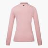 DESCENTE GOLF Women'S High-Neck Logo Point Long-Sleeve T-Shirt (Dp12Wftl22)