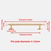 Nordic Art Handle/Natural Crystal +Brass Cabinet Handle and Knob T Bar Bedroom Door Handle Drawer Knobs for Furniture Hardware