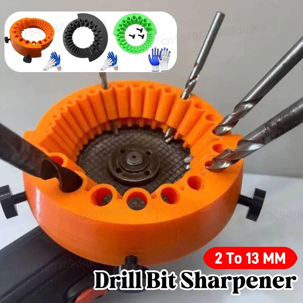 Multipurpose Drill Bit Grinding Sharpener Polishing Grinding Tool 125mm Angle Grinder Powered Tool Parts For 2-13mm Drill Bits