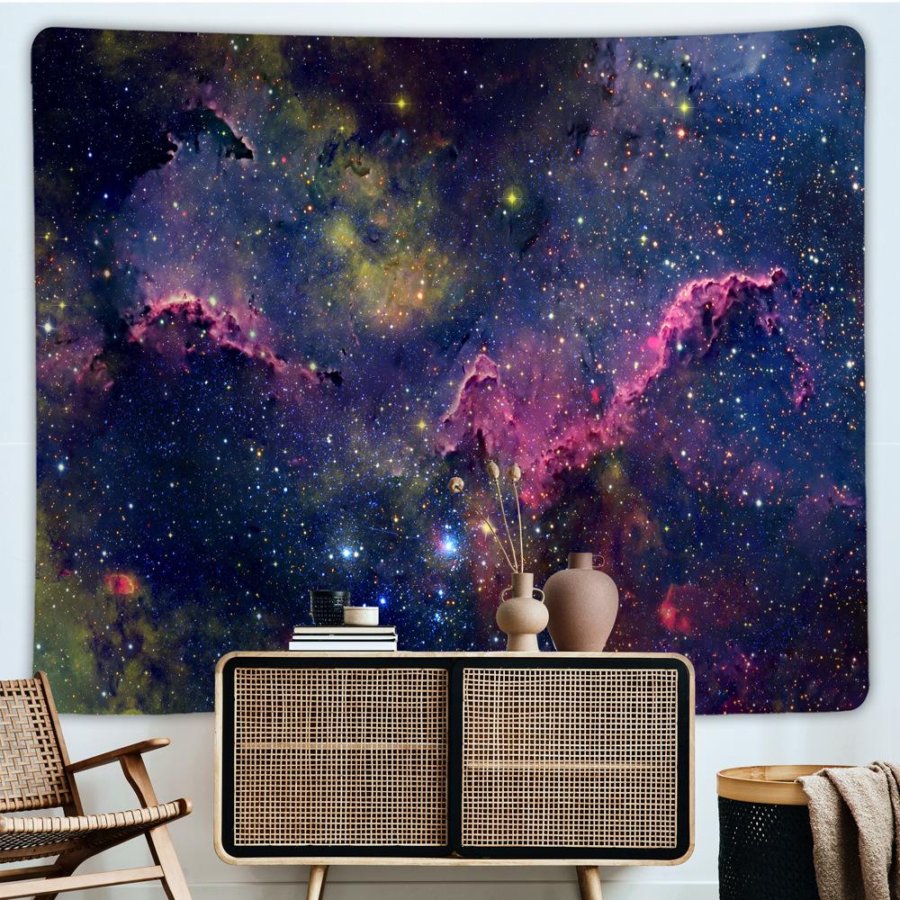 VIKAMA Cyberpunk Neon Cartoon Print, Washable Tapestry, For Living Room, Bedroom, Study Room, Party Home Decor Hanging Cloth