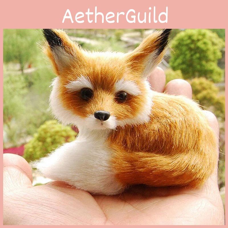 Adorable Cute Small Tiny Fox Plush Stuffed Toy Perfect For Birthday Gift Decor