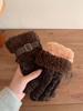 Women's Winter PU Leather Touchscreen Gloves – Fashionable, Windproof & Warm for Outdoor Cycling