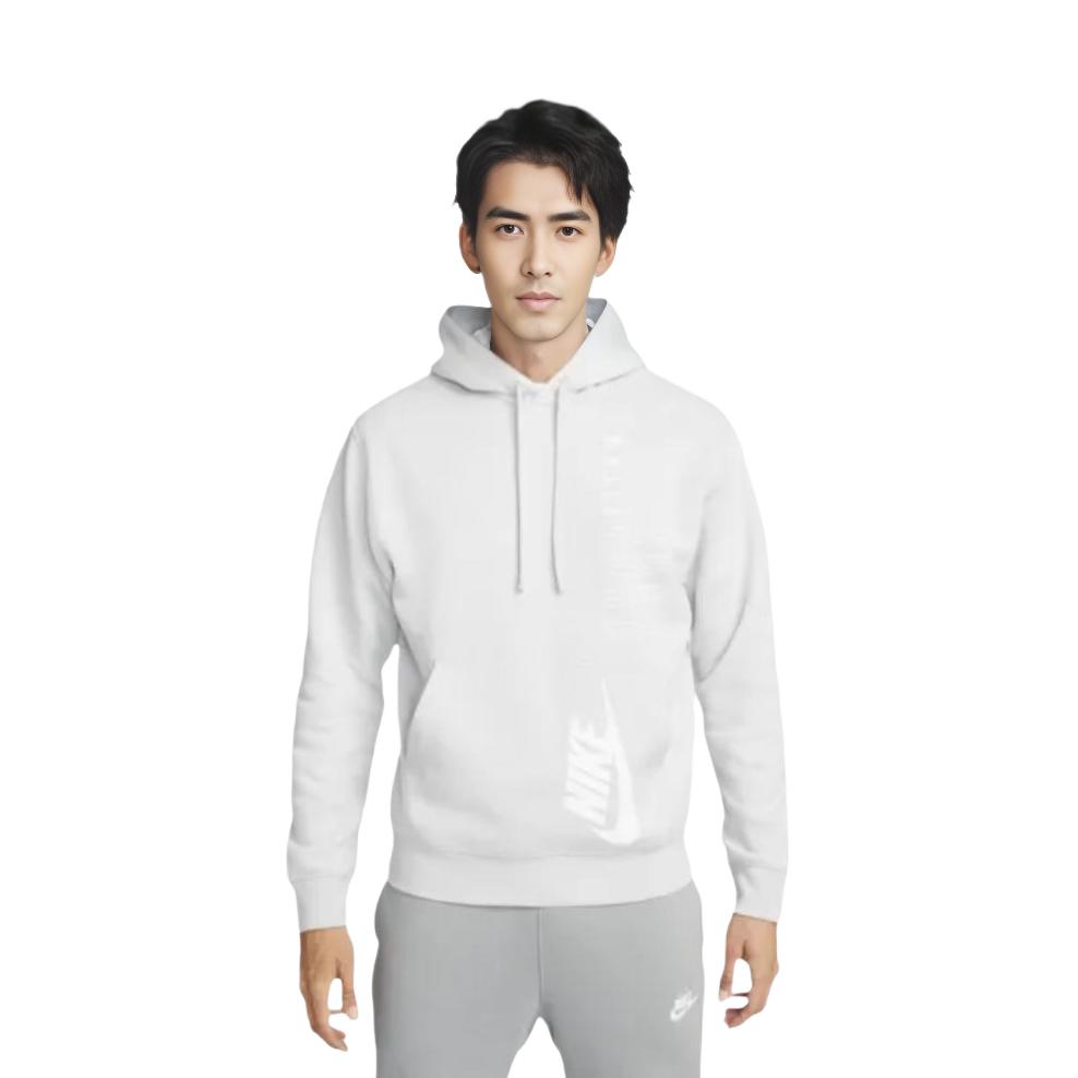 Nike Sweatshirts Herren Nebelgrau Mit Kapuze Moderat Regulär DQ5153-097