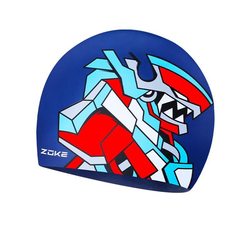 Детская силиконовая шапочка для плавания ZOKE One Size