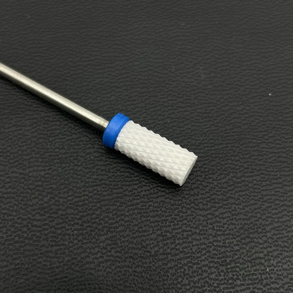 1Pc White Ceremic Nail Drill Bits Ceramic Cuticle Clean Bur Rotary Milling Cutters for Manicure Pedicure Dental Polishing Burs