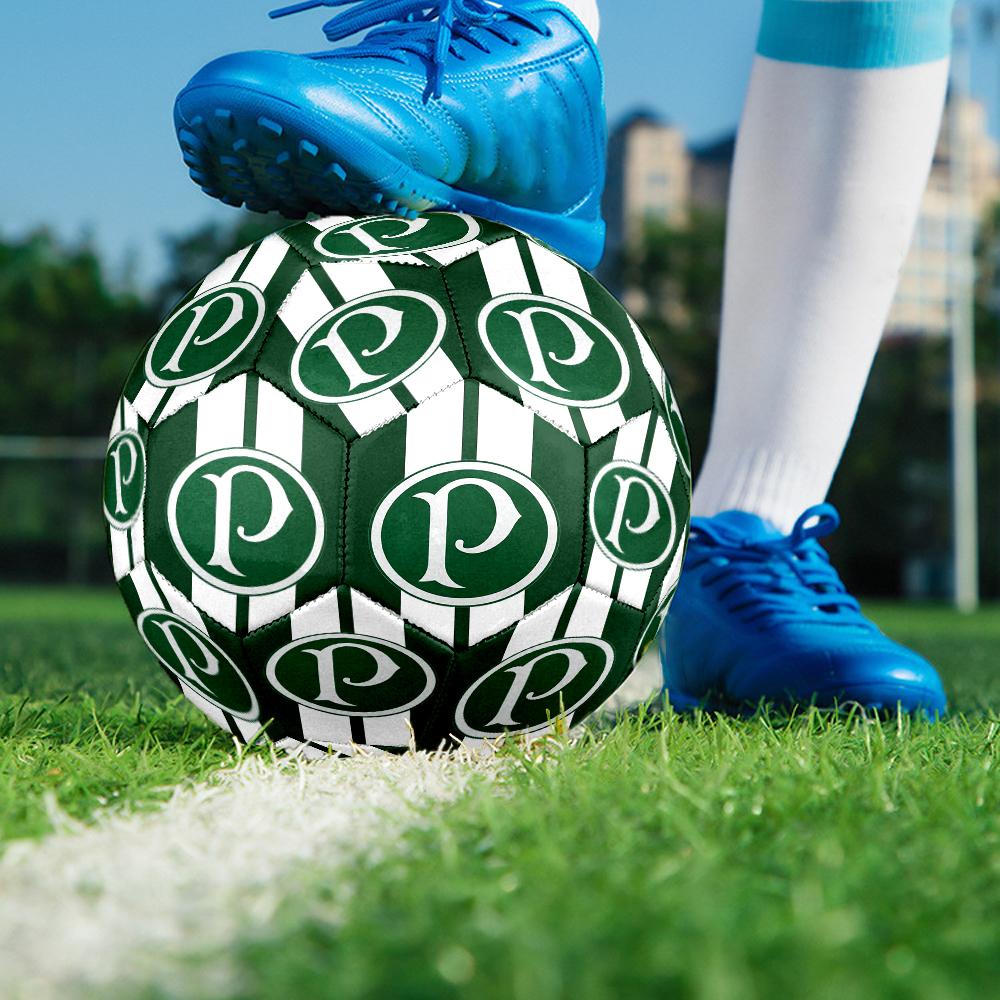 Palmeiras Theme Size 5 Soccer Ball, Suitable for Both Indoor and Outdoor Matches, a Gift Suitable for Everyone.