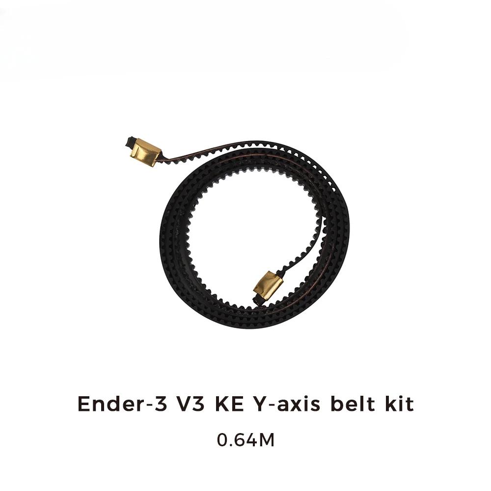 Creality X-axis Belt Assembly for Ender-3 V3 SE/Ender-3 V3 KE Y-axis Belt Kit 0.64M for Ender-3 V3 KE 3D Printing Accessories