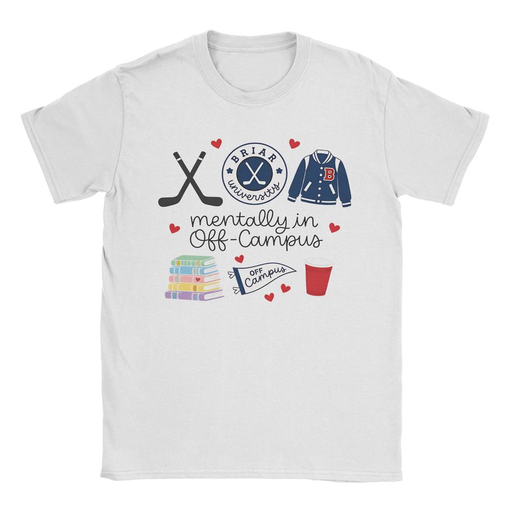 Unisex Unisexs Off Campus T Shirt Pure Cotton Clothing Novelty Short Sleeve Crewneck Tee Shirt Plus Size Tshirt