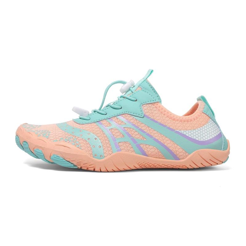 

Мужские аквашузы, женские кроссовки для воды, для плавания, пляжа, быстросохнущая обувь для ходьбы по воде, нескользящая, для улицы, босиком, для ходьбы вверх по течению, унисекс 46 розовый