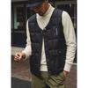 Outdoor Lightweight Checkered V-Neck Padded Vest for Men, Winter Lightweight Workwear Vest, Export Men's Warm Vest