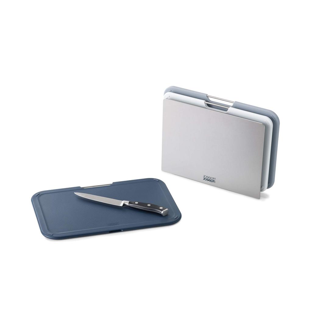 Joseph Joseph Cutting Board Nesting Board Set Dishwasher Safe Color Coded for Easy Use Regular X X 22 Gray 60146 (32 6.5 Cm) [Genuine Product]