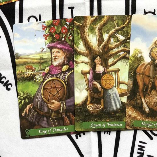 Yousheng 78ks/set Tarot Zajímavá tajemná lehká vintage desková hra pro klub