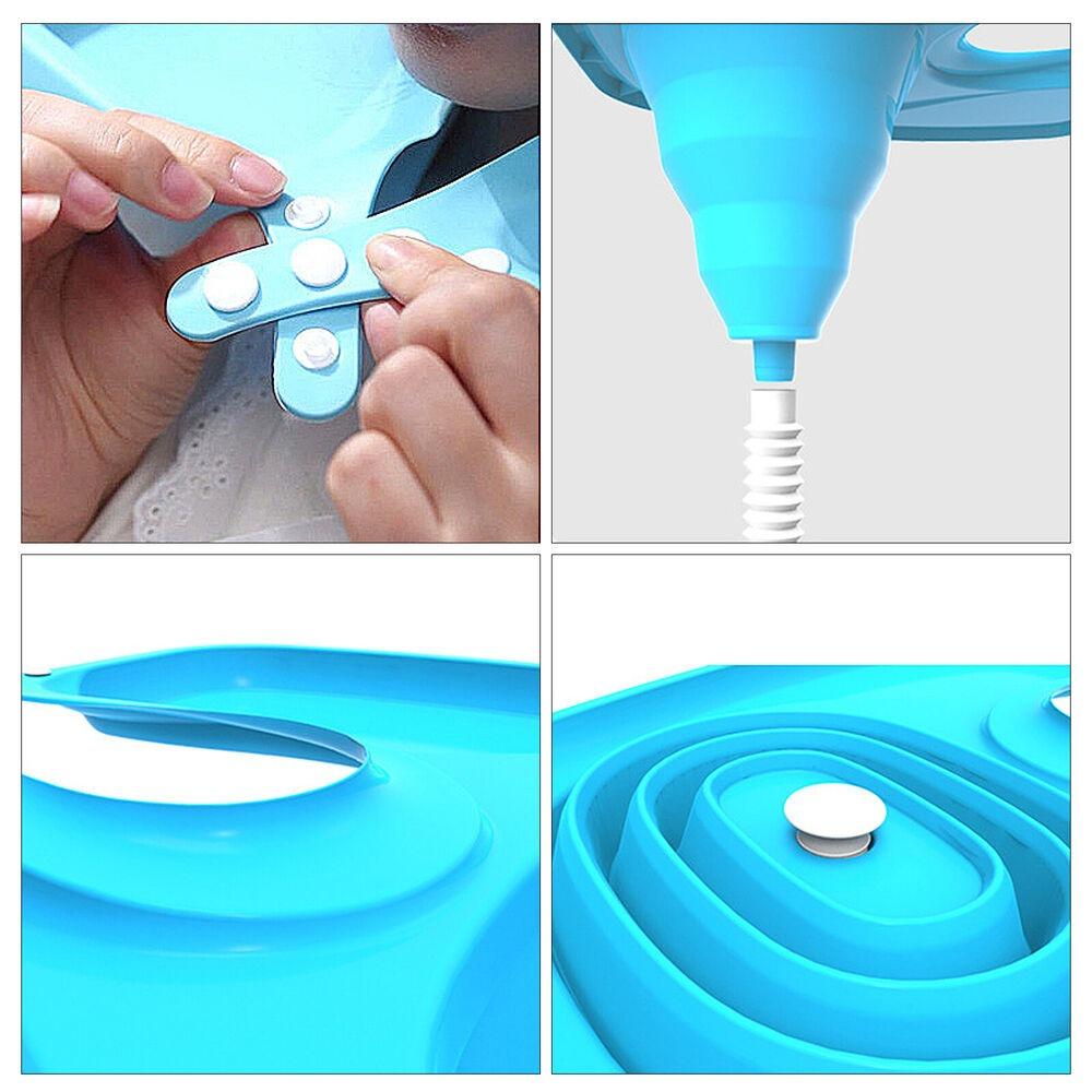 Portable Hair Washing Basin No Bending Folding Shampoo Basin Hair Washing Tray  Home