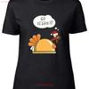 Go Vegan Funny Christmas Unisexs T Shirt Turkey Santa Hat Ladies Vintage Streetwear Soft Breathable Stylish Comfortable
