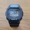 Used CASIO BABY-G BGD-565U Digital Watch Black