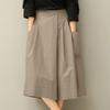 ZANZEA Womens Casual Elastic Waist Loose Wide Leg Cropped Pants