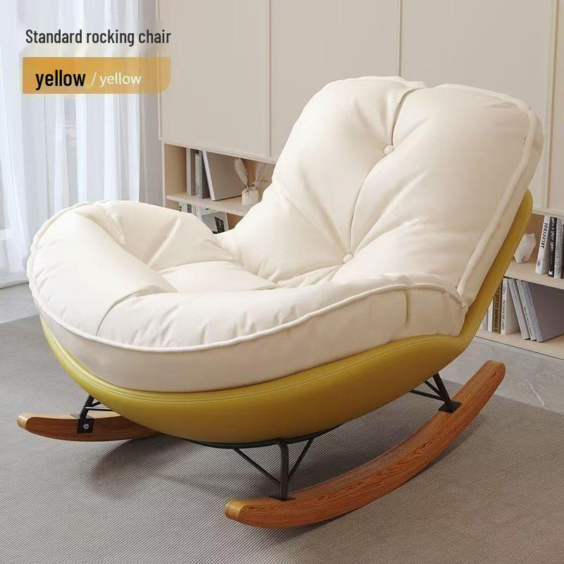 Comfort Rocking Recliner: Lazy Bedroom & Living Room Chair