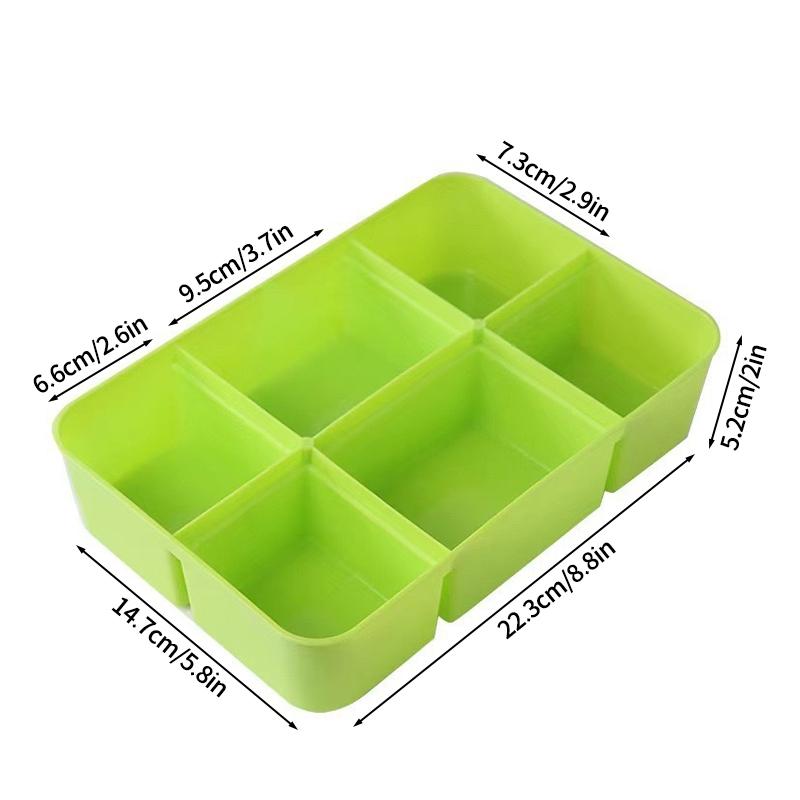 Transparent 4 Layers Storage Box Desktop Organizer Portable Plastic Storage Case Jewelry Container Bins Storage Drawer Box