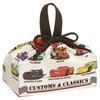 Skater Children's Lunch Box Drawstring Bag with Gusset Kids Made In Japan Disney Cars 25 Boys KB7