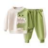Jungen Set Herbst Baby Kinderkleidung Koreanischer Rundhals Lässiger Stil Niedlich Jungen und Mädchen Frühling und Herbst Zweiteiliges Set
