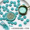 100pcs Sunflower Translucent Fireproof Paint Wax Grains DIY Wedding Birthday Party Invitation Postcard