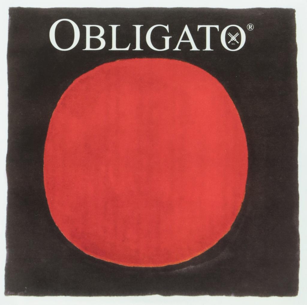 Obligato Violin String, G String, Synthetic Core, 44, Silver Wrap, 411421