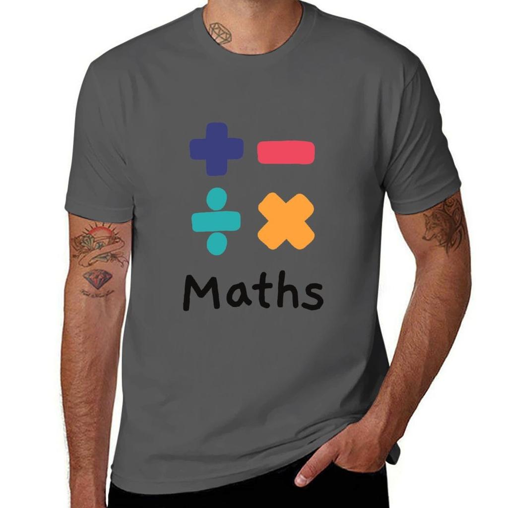 Maths Tshirt Functional Casual Short Sleeve Tee