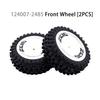WLtoys RC Car Wheels Original Tires for 124007 124017 124019 124018 144001 144010 Remote Control Car Parts Rubber Tires Set