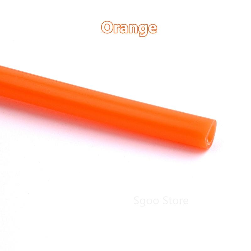 

1M 2X4 3X5 3X6 4X6 4X7 5X7 5X8 6X8 8X10 mm Silicone Tube Flexible Rubber Hose Soft Drink Pipe Water joints Aquarium Accessories 2X4mm (1m) помаранчевий