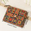 Portable Vintage Women's Short Wallet Multi-position Large Capacity Pocket Purse Soft Leisure Multi-card Slot Purse Unisex