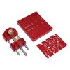 Chisel Sharpening Angle Setter Easy Honing Guide System Adjustable 5 32 to 3 Inch Woodworking Tools Red