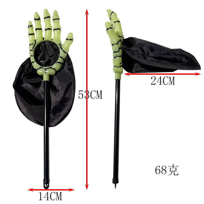 Halloween Pumpkin Trick-or-treat Bags, Candy Bags, Costume Party Ghost Claw Bags, Halloween Decorations and Props