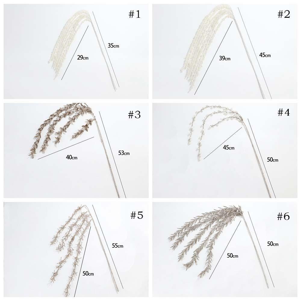 Plastic Artificial Christmas Glitter Branches Handmade Christmas Tree Decorations  New Year Decor