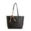 Tote Bag for Women, Fashionable and Simple Handbag, Silk Scarf Decorative Shoulder Bag, Armpit Bag, Temperament Women's Bag