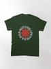 Red Hot Chili Peppers zwart rood heet Essentieel Klassiek T-shirt