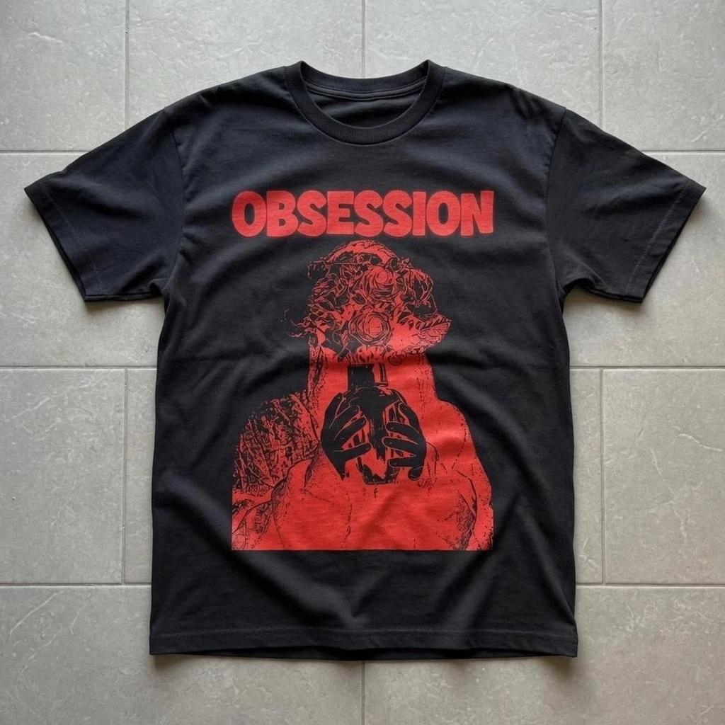 Obsession Horrorfilm T-Shirt Nachdruck_ Vintage Film T-Shirt