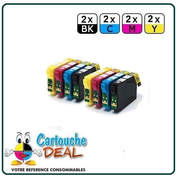 X8 Epson SX445 SX525 SX535 SX620 Cartouche générique compatible