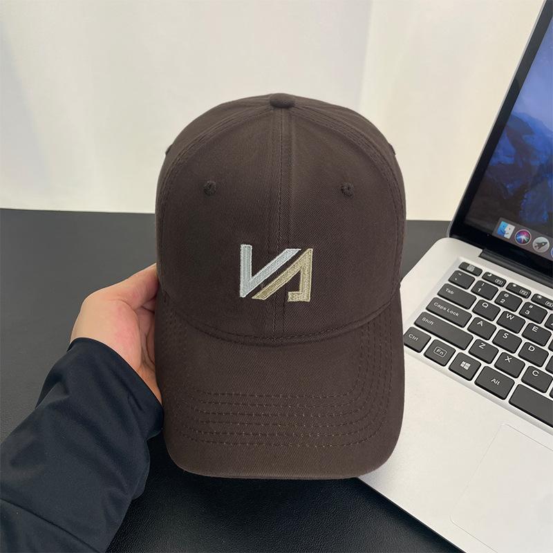 Retro Baseball Cap Women's Spring and Summer Casual Versatile Wide-brimmed Sun Hat Big Head Circumference Outdoor Sun Protection Cap