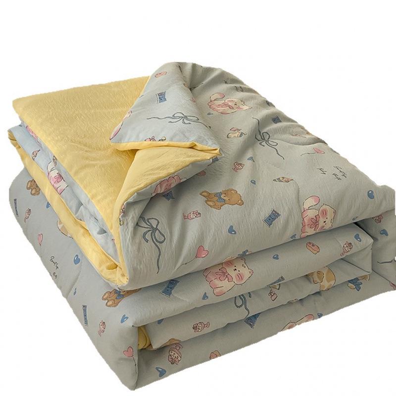 Ultra-Soft Summer Quilt for Mother and Baby - Light, Breathable Cotton for Comfort