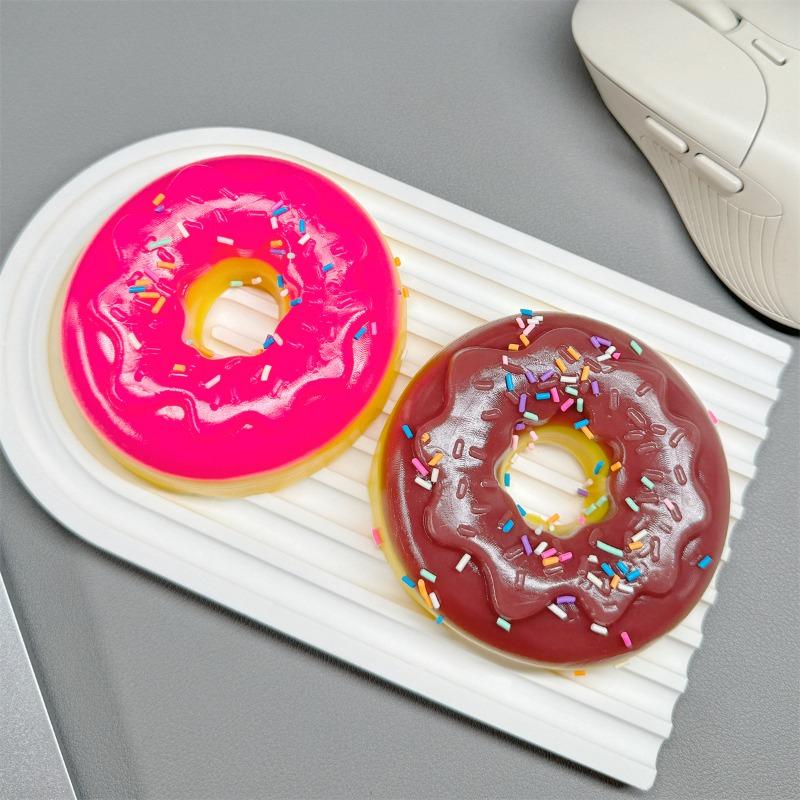 Doughnut Squeeze Toy Stress Relief Slow Rising Creative Novelty Toy